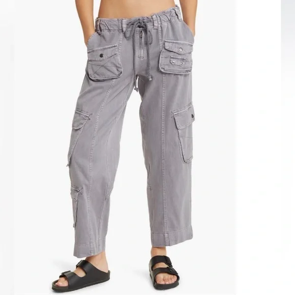 Free People women’s Tahiti Cargo Pants - Picture 1 of 10